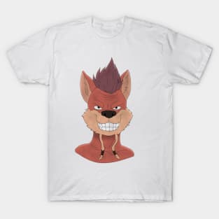 Anthro fox face T-Shirt